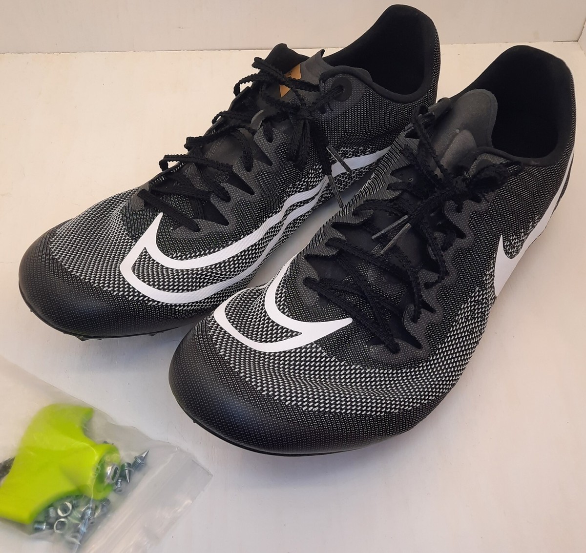 NEW Nike Zoom Ja Fly 4 Track Spikes Black White Shoes Sprinting