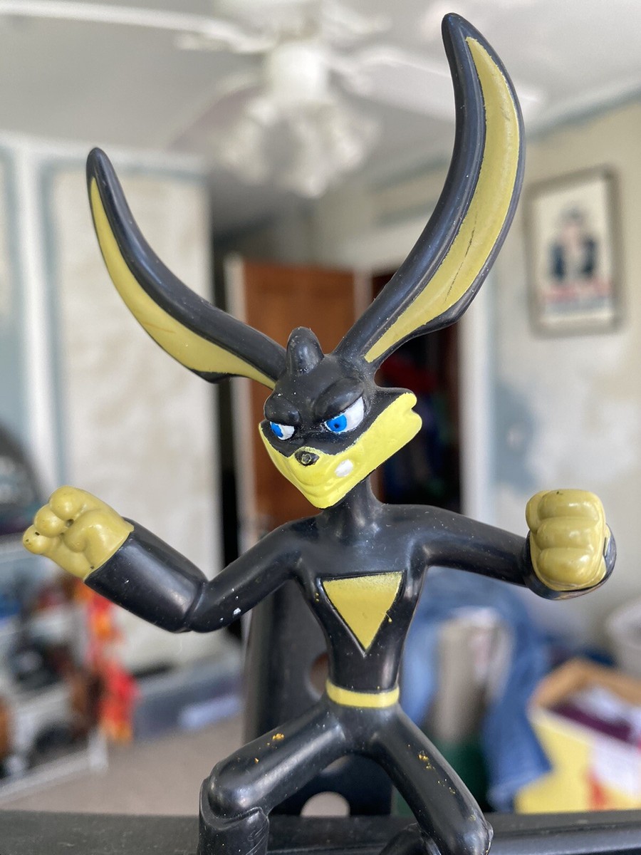 MEGA RARE Loonatics Unleashed Ace Bunny 4.5” Action Figure Toy