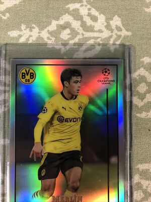 2020-21 Topps Merlin Chrome UEFA Giovanni Reyna Refractor Silver