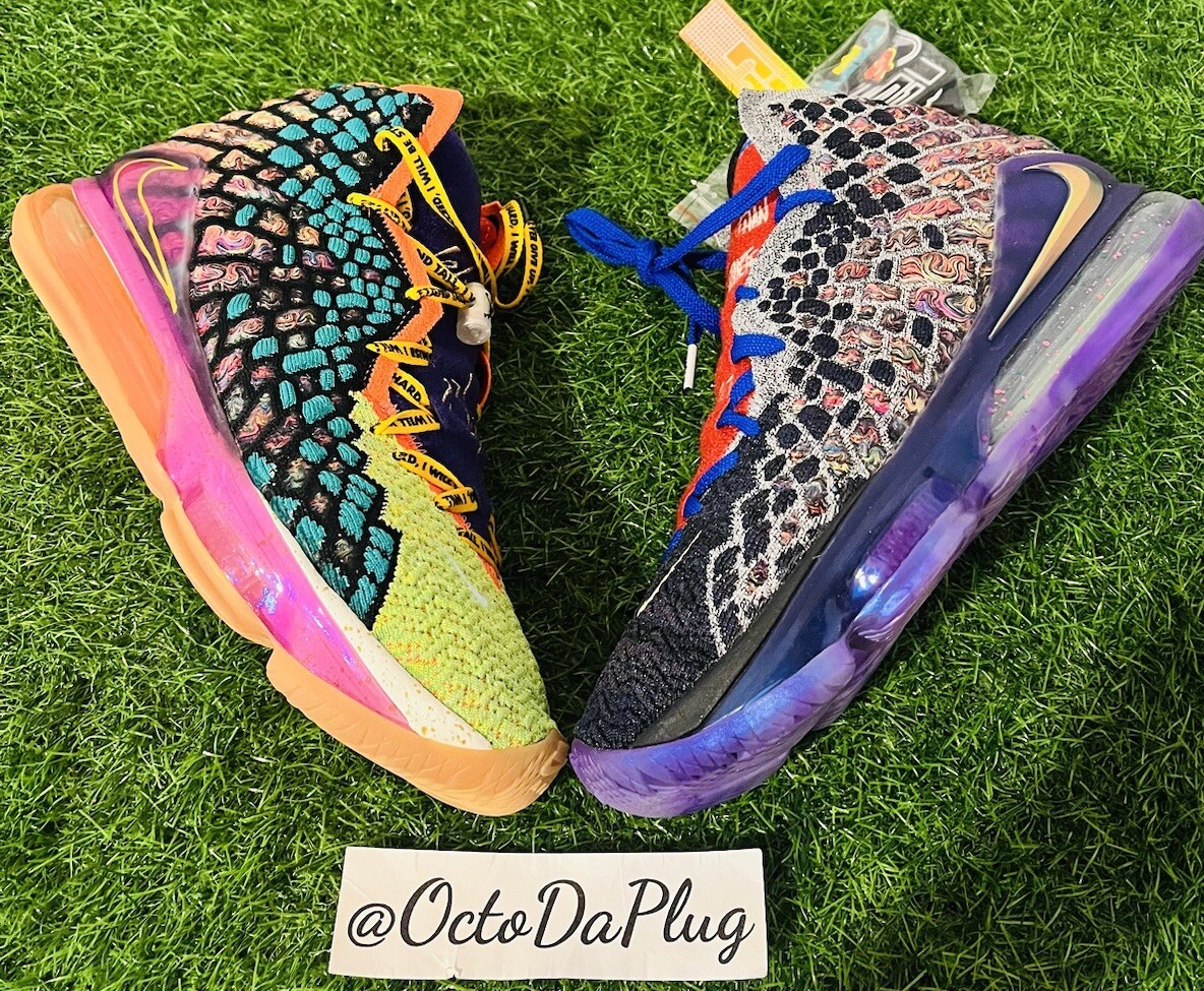 Nike LeBron 17 What the Multicolor Mens Multi Sizes CV8079-900 | eBay