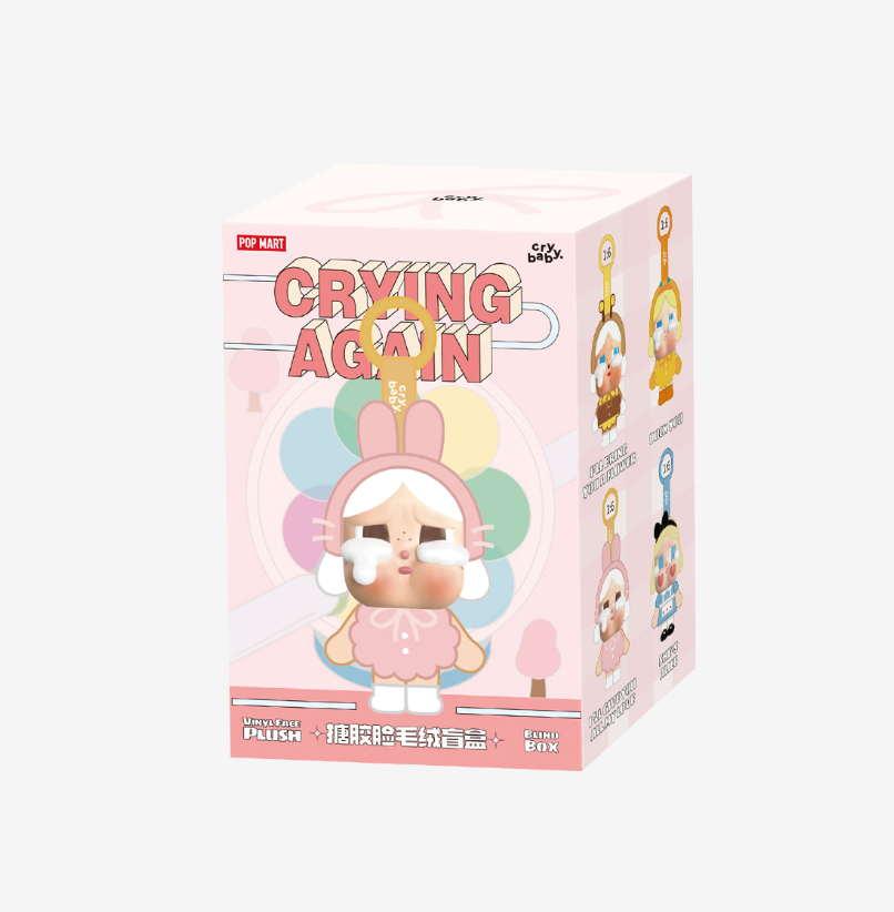 USA AUTHENTIC POP MART Crybaby Crying Again Series Blind Box Plush