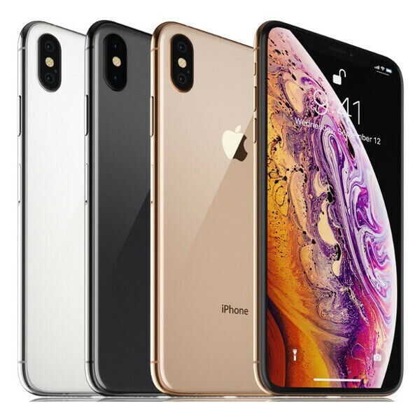 Apple iPhone XS Max - 64GB 256GB 512GB - All Colors - Fair