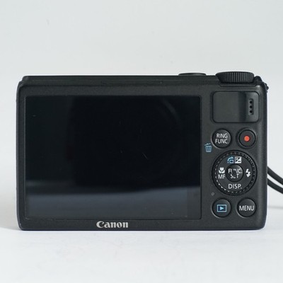 Canon PowerShot S100 Digital Camera Black 12.1 Megapixels 5x