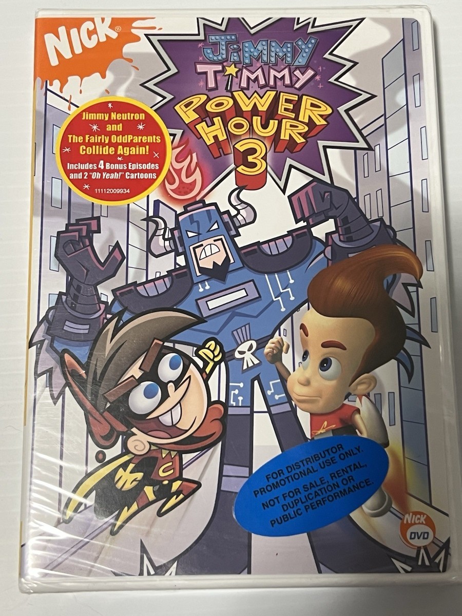 Jimmy Timmy Power Hour 3 Jimmy Neutron Fairly OddParents NEW