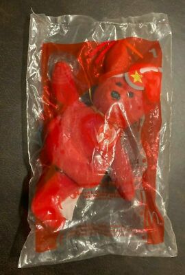 2004 TY 25TH ANNIVERSARY TEENIE BEANIE BABIES MCDONALDS HAPPY MEAL