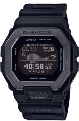 G-Shock Casio G-Lide Step Tracker Tide Graph White Men Watch