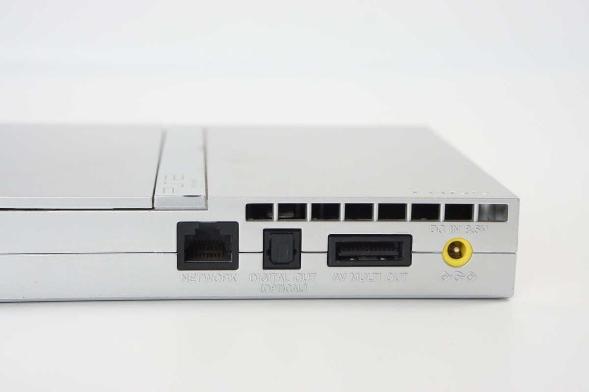 PS2 Slim Console SCPH-77000 SS NTSC-J Silver Playstation2 Tested