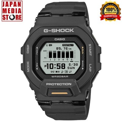 Casio G-SHOCK GBD-200-1A1JF G-SQUAD Black Training Bluetooth