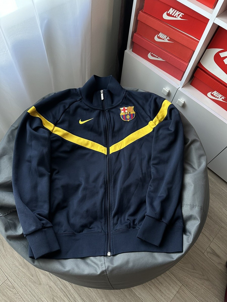 FC BARCELONA JACKET NIKE ORIGINAL SIZE L | eBay