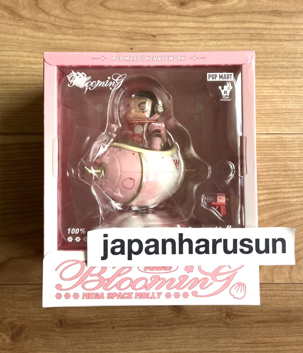 POP MART MEGA SPACE MOLLY 100% Blooming-Sakura H110mm JAPAN