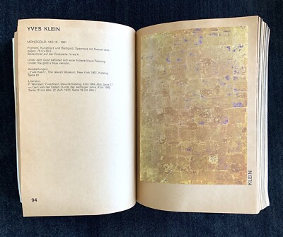 Art of the Sixties, 5th revised edition ~ 1971, Wallraf-Richartz