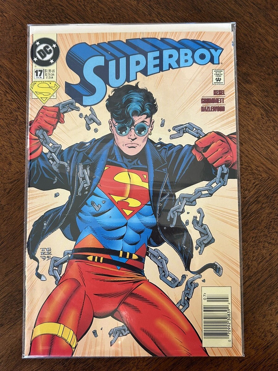 DC Comics Superboy #17 1995; Bagged And Boarded | eBay