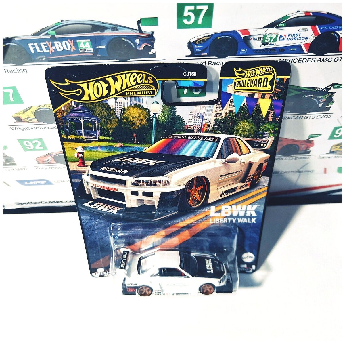 Hot Wheels Boulevard Premium R34 Skyline LB-ER34 LBWK Liberty Walk