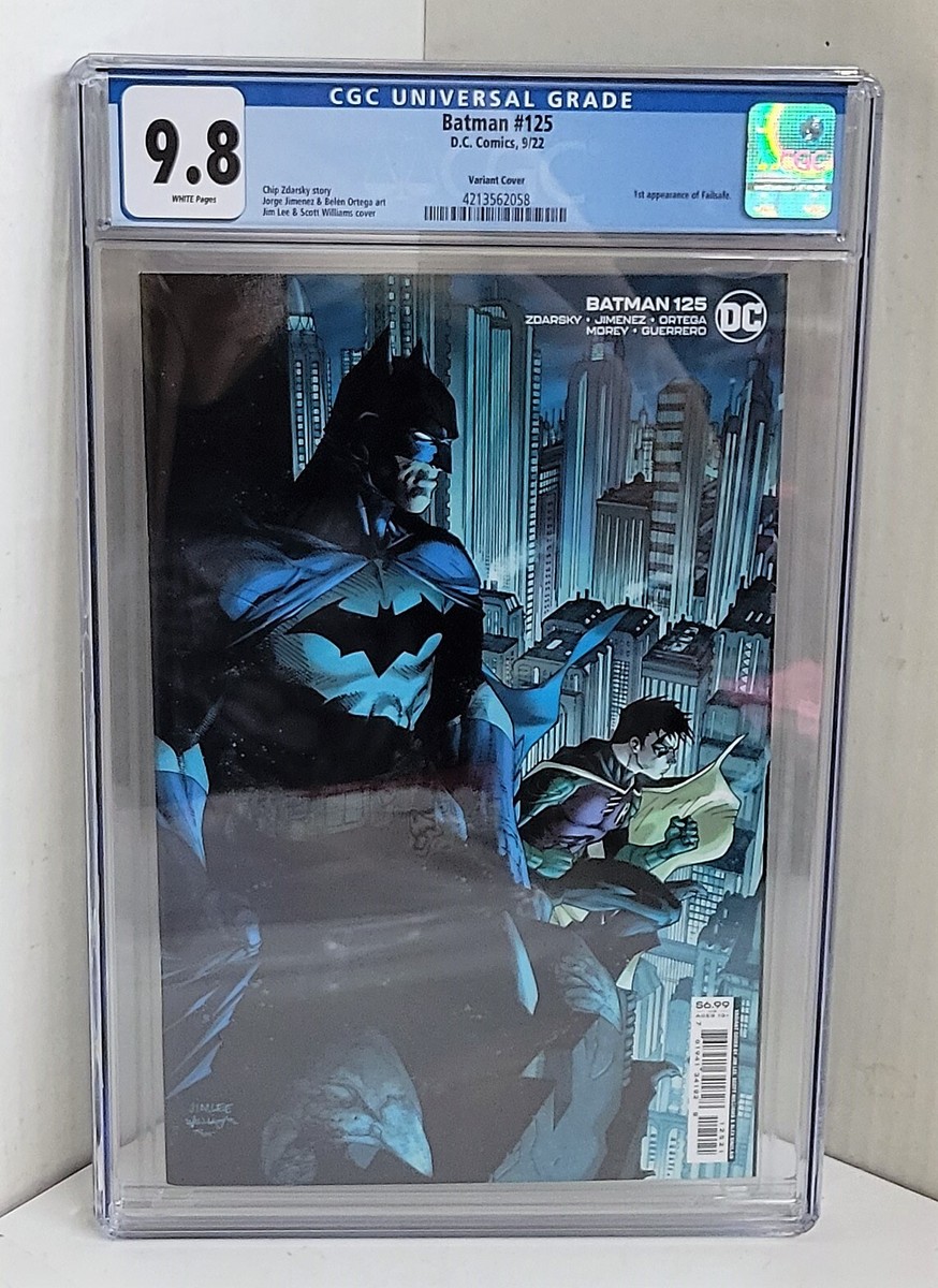 DC Comics - Batman #125 1st Appearance Of Failsafe (Jim Lee
