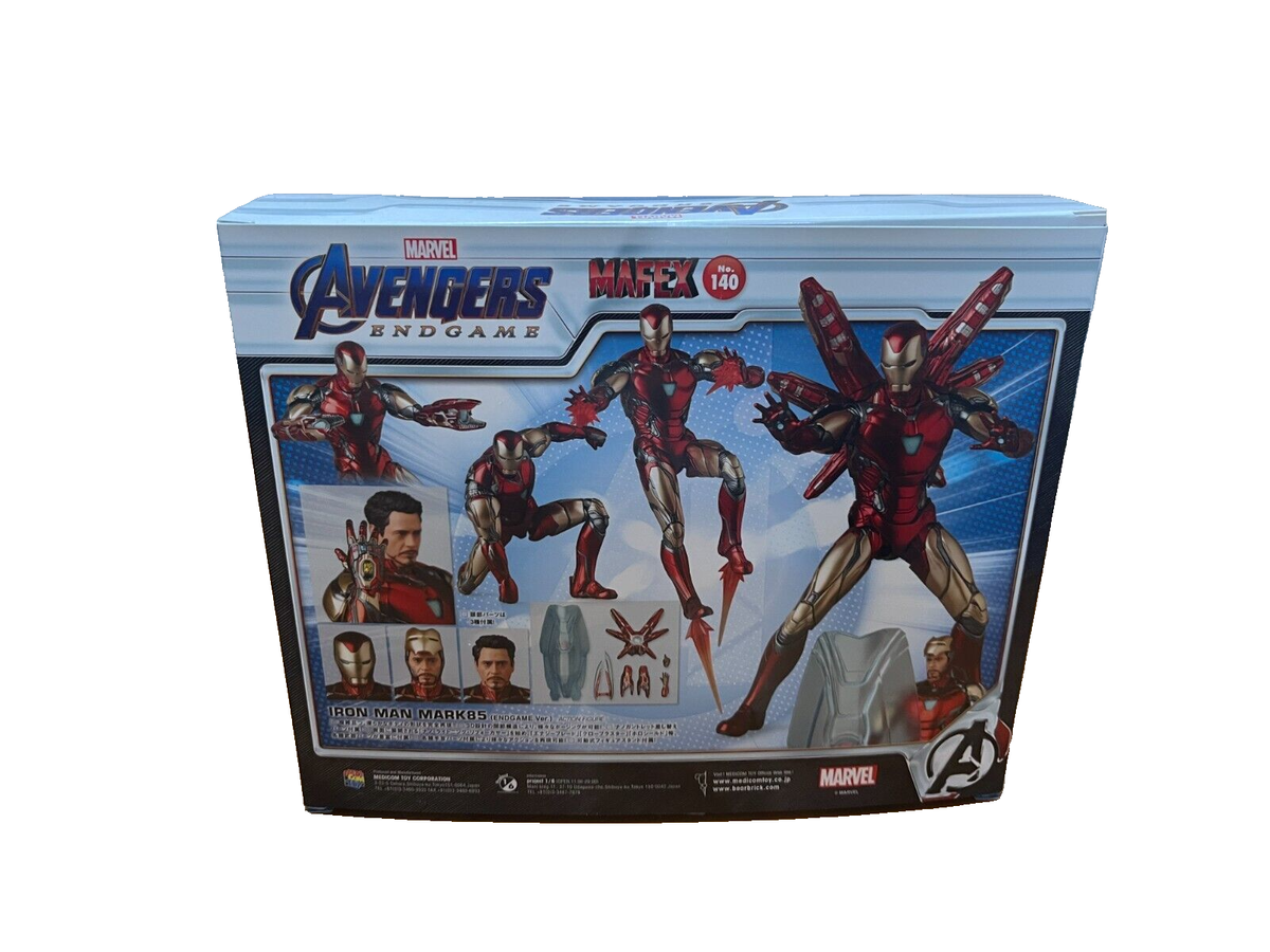 Medicom Toy MAFEX No.140 IRON MAN MARK85 Endgame Ver Action Figure