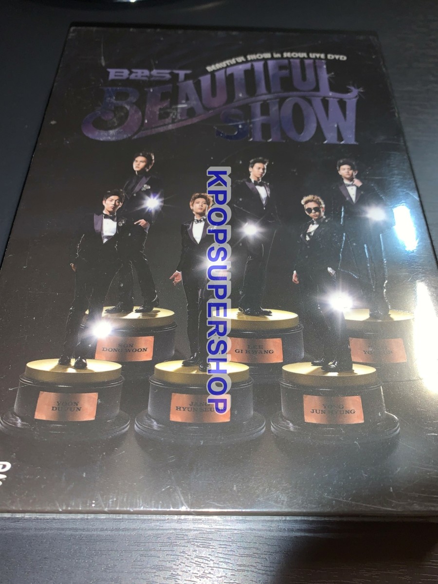 Beast Beautiful Show in Seoul Live 3 DVD New Sealed Rare OOP