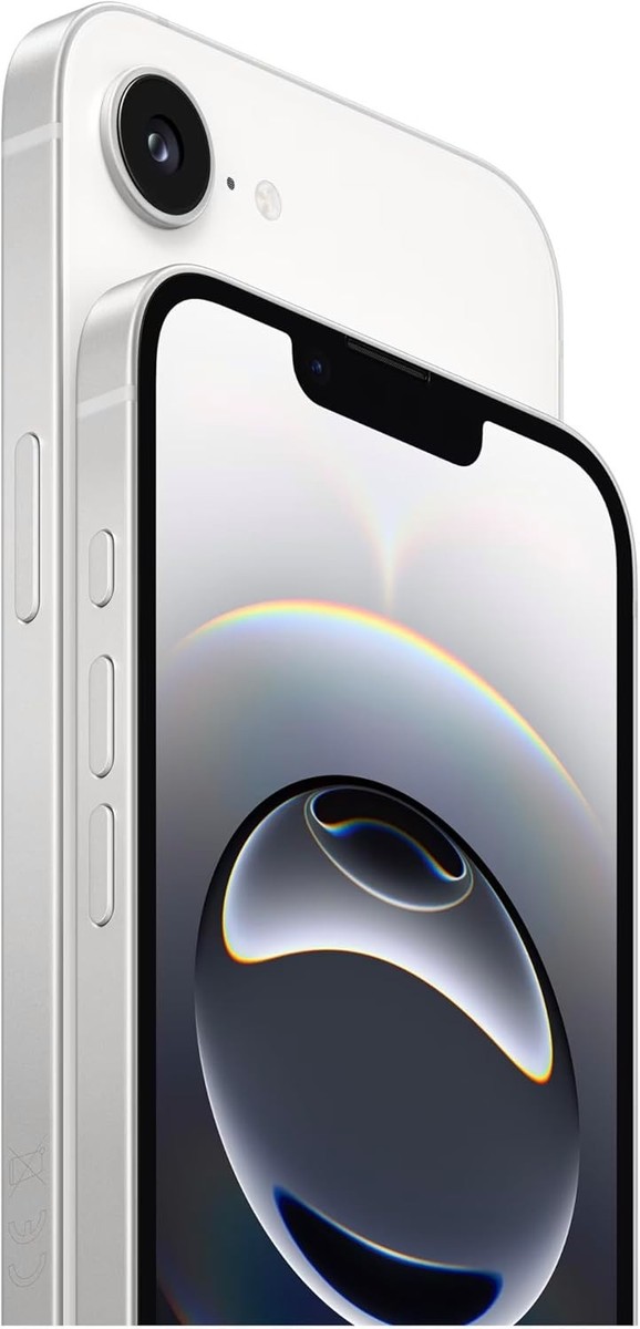 Factory Unlocked - 2025 Apple iPhone 16E A3212 - 128GB White