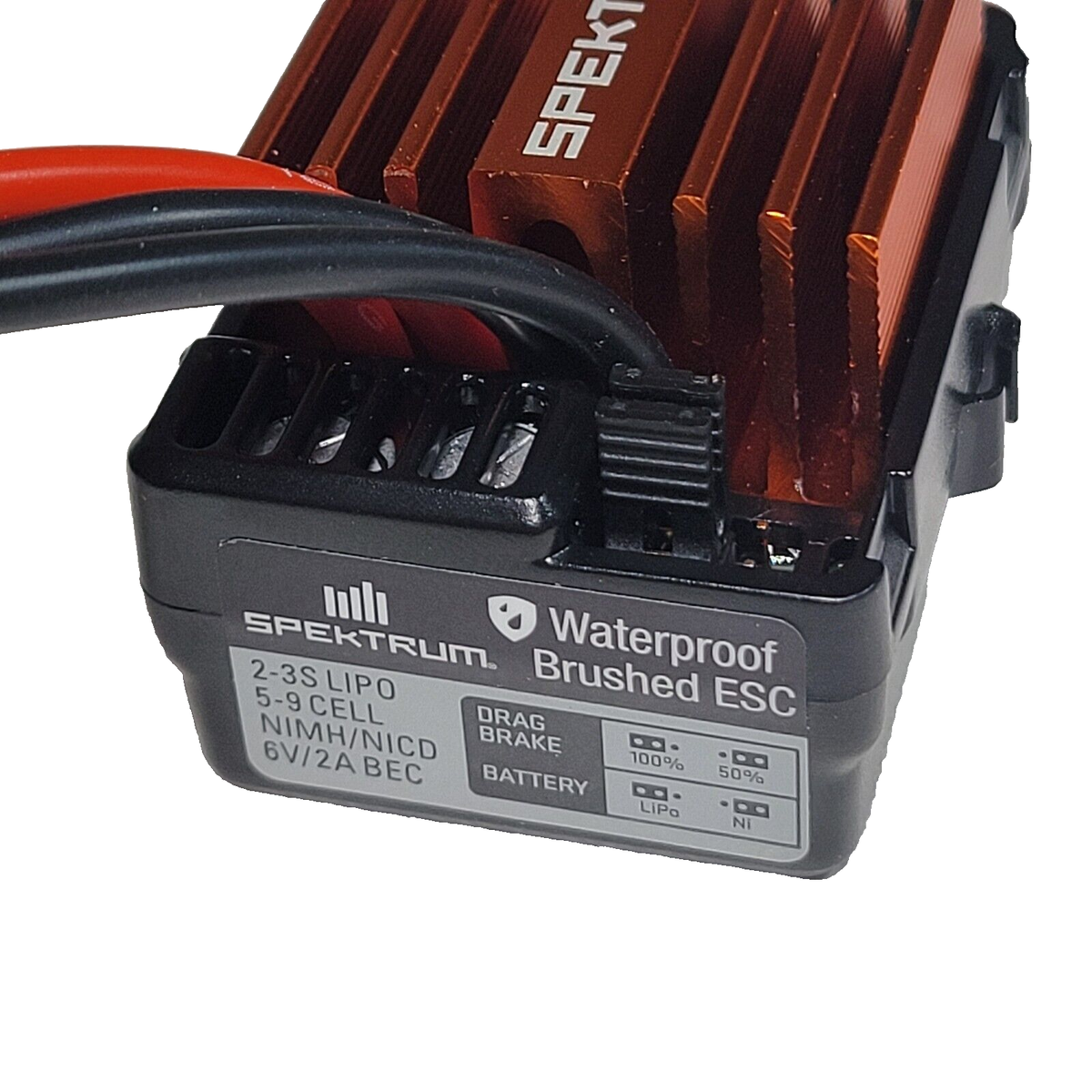 Axial SCX10 iii K10 Spektrum 40A Brushed Waterproof ESC 2s-3s IC3