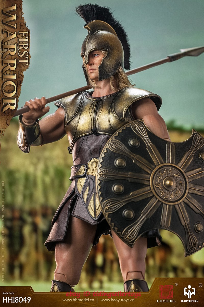Greek First Warrior Troy HHmodel x HaoYuTOYS 1/6 Bloody Battle Ver