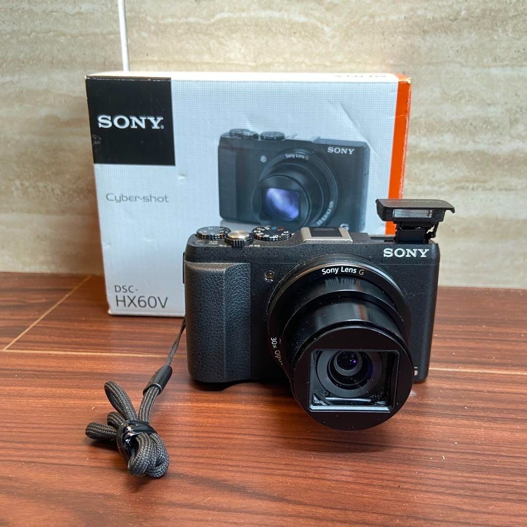 Buy Sony Cyber-shot DSC-HX60V 20.4MP Digital Camera - Black online