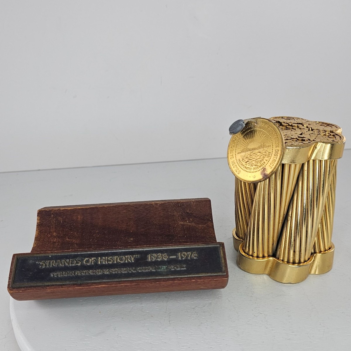 Golden Gate Bridge Strands Of History 1936-1976 Redwood Empire