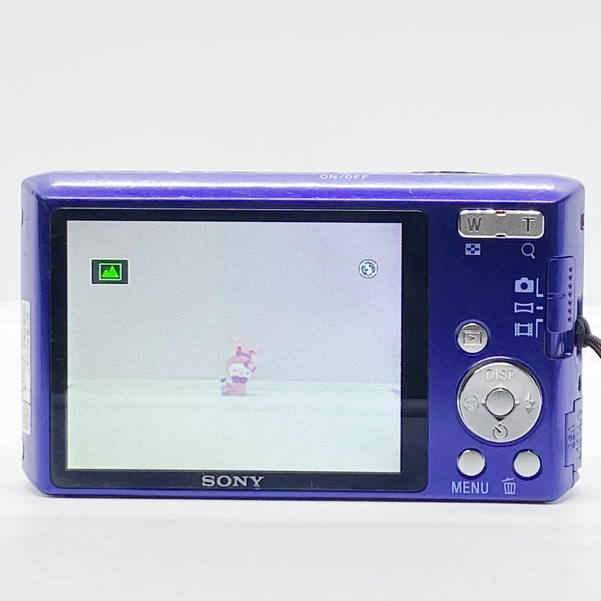 Sony Cyber-shot DSC-W610 Blue 14.1MP Camera 4.0x Optical Zoom w