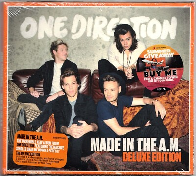4 BONUS TRACKS---- ONE DIRECTION Made In The A.M. 1D CD Temporary