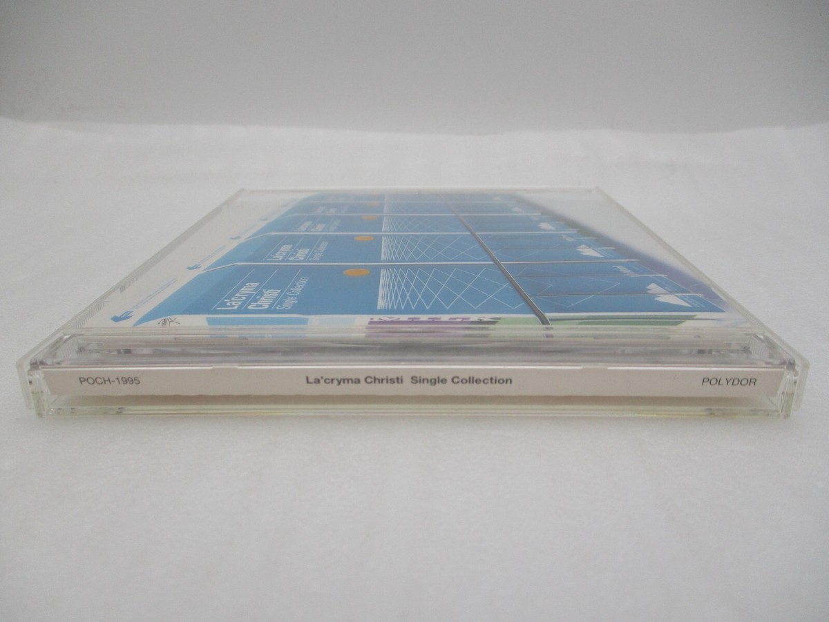 La'cryma Christi Single Collection CD Album Japan import POCH-1995