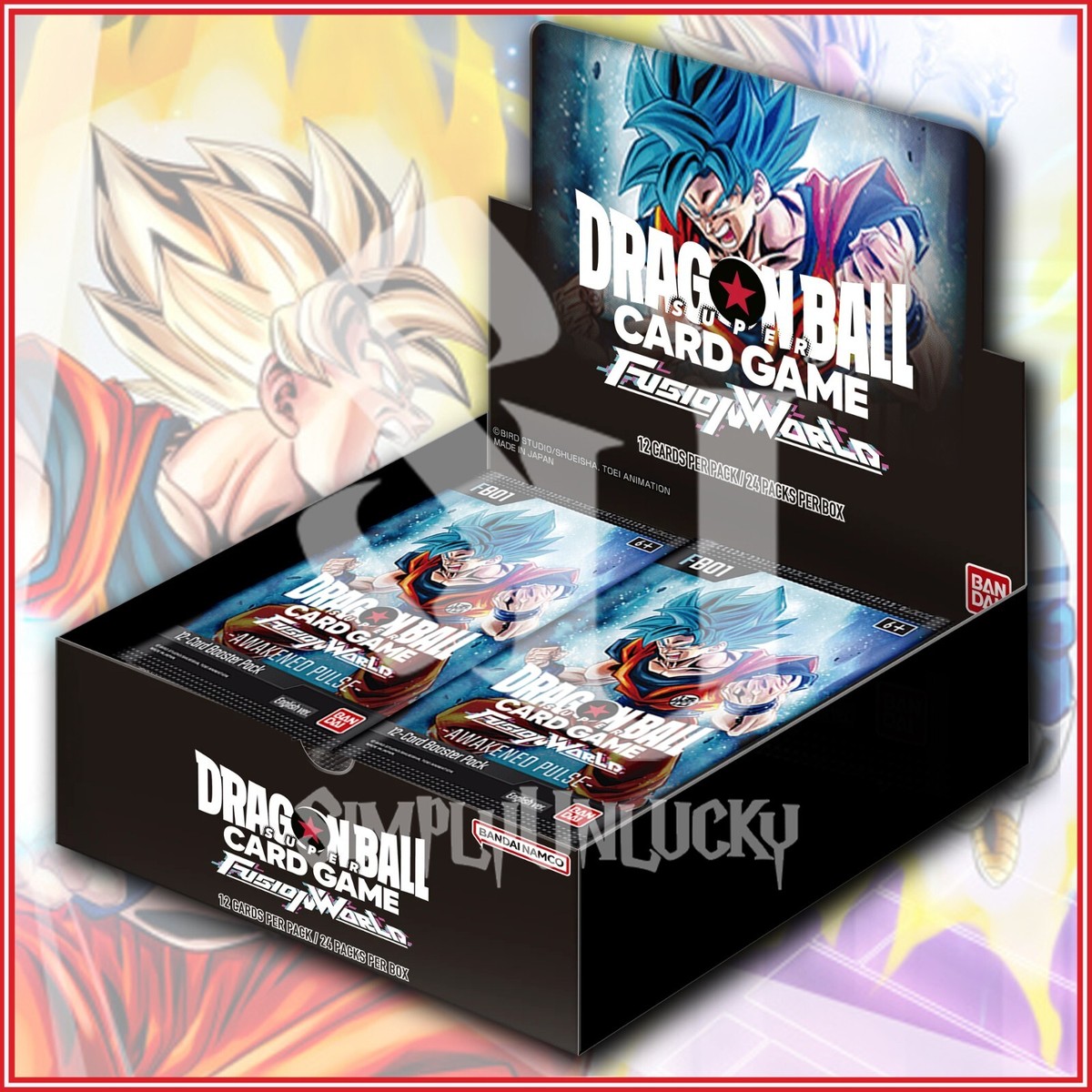 DRAGON BALL SUPER TCG: FUSION WORLD Booster Box FB01 Awakened
