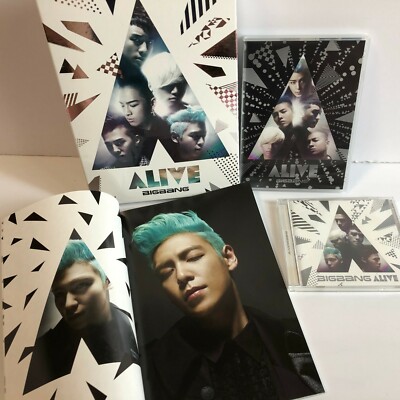 BIGBANG ALIVE CD+2DVD+58P PHOTO BOOK Limited Edition 4988064580439