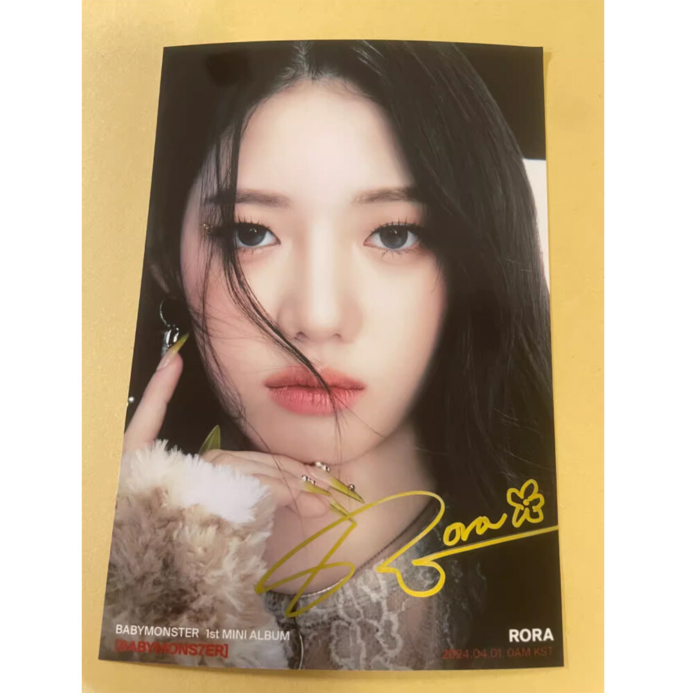 BABYMONSTER RORA サインボール BABYMONSTER RORA サインボール｜ベビ