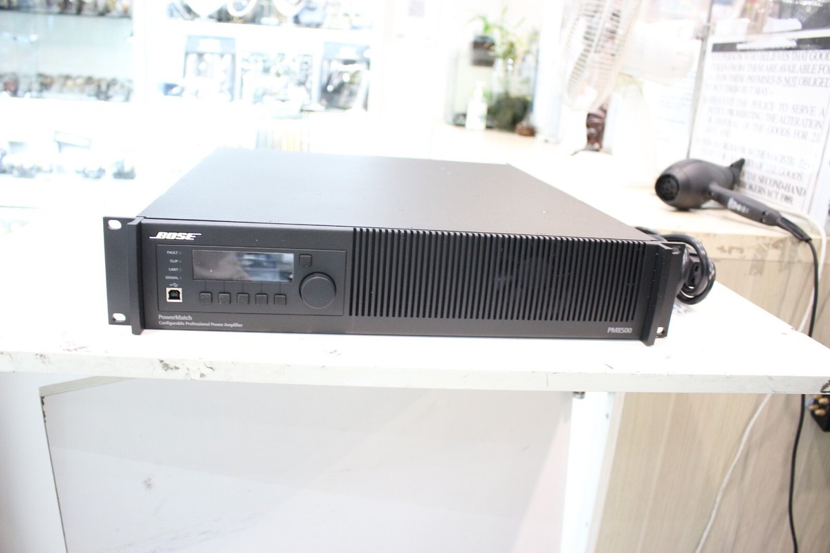 BOSE Power Match PM8500N | Channel Power Amplifier | eBay Australia