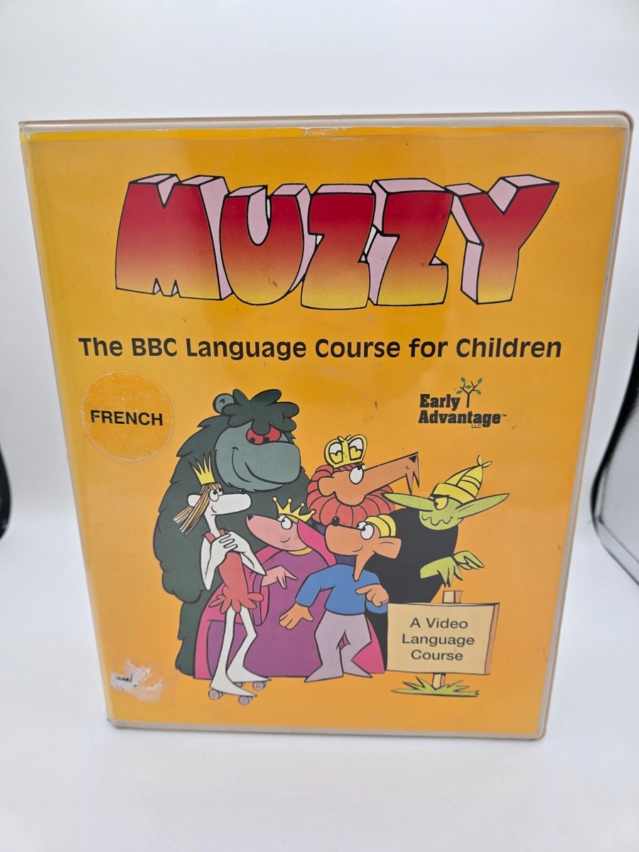 Muzzy BBC Language Course for Children French Early Advantage VHS