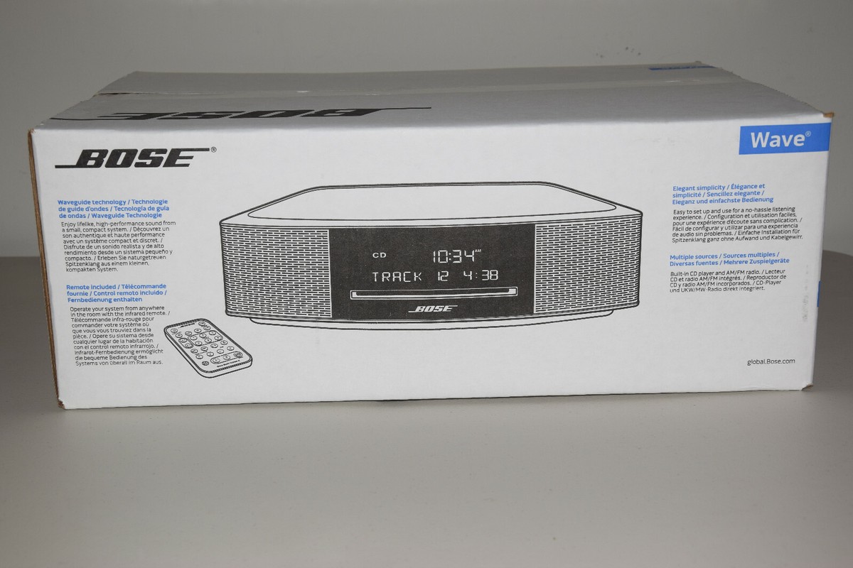 Bose Wave IV Music Sound System CD MP3 Player AM & FM Radio Tuner