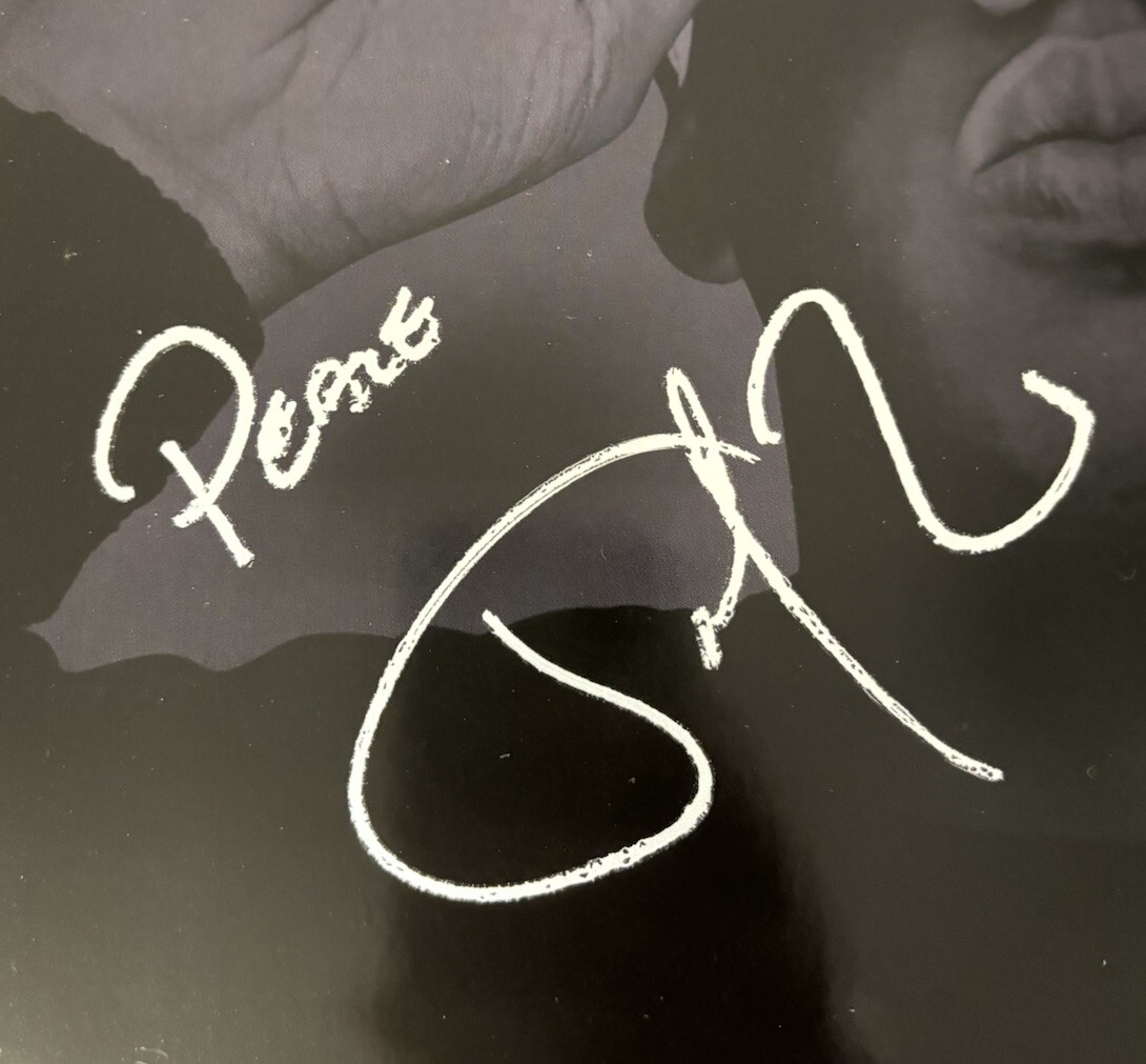 Jay-Z Signed The Black Album Vinyl Record JSA LOA #Z43083 Auto