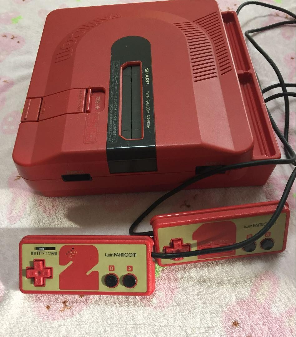 Sharp Twin Famicom Nes Console System - An-500r for sale online | eBay
