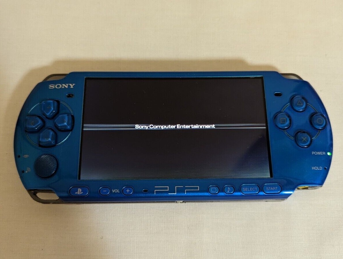 Sony PlayStation PSP Console with Charger PSP-3000 Various Colors