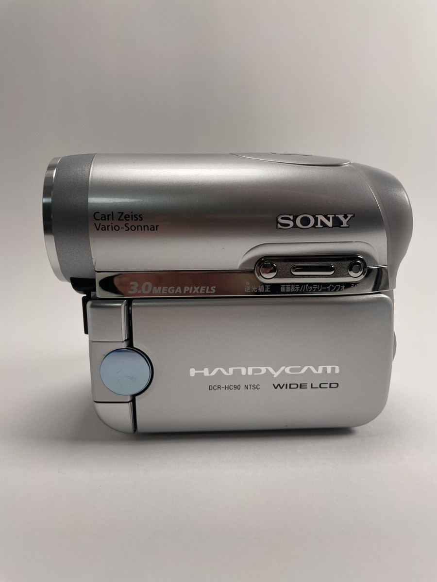 SONY miniDV handycam DCR-HC90 NTRC 05年製 SONY miniDV handycam DCR