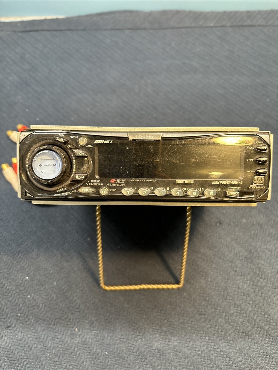 Clarion DRX8675z AM, FM CD Car Radio MAGI-TUNE+. High Power 45Wx4