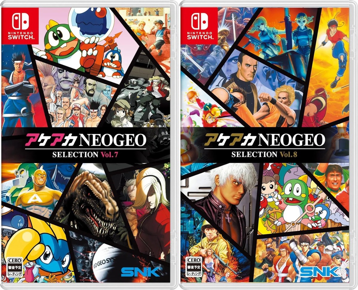 ACA NEOGEO Selection Vol. 7 & Vol. 8 SET (NSW) Japan Import [Multi