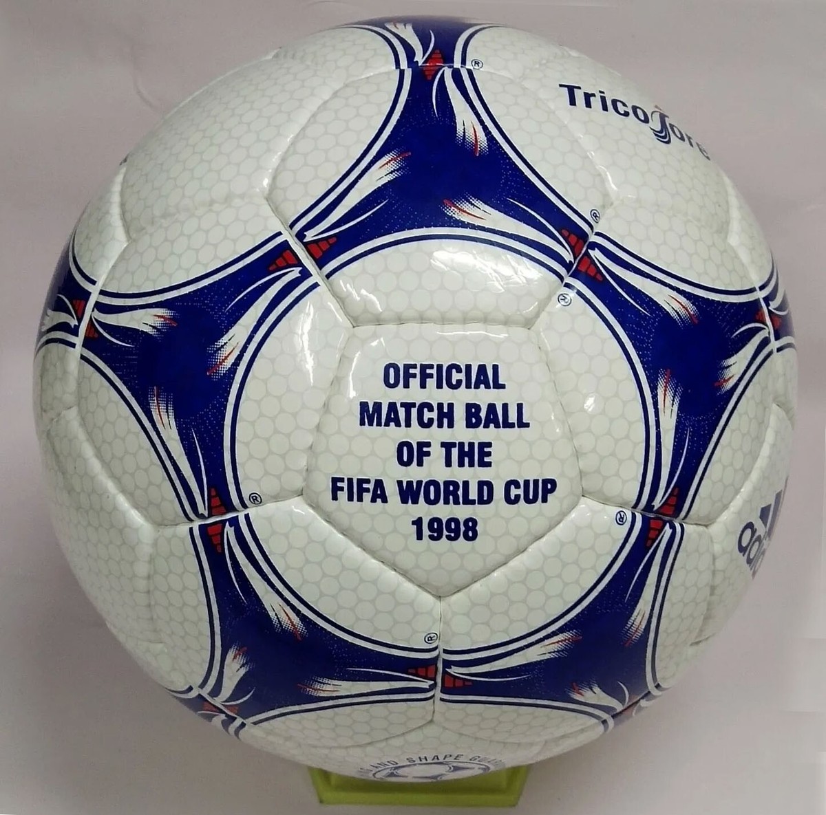 Adidas Tricolore FIFA 1998 World Cup FRANCE Match Ball Size 5 | eBay