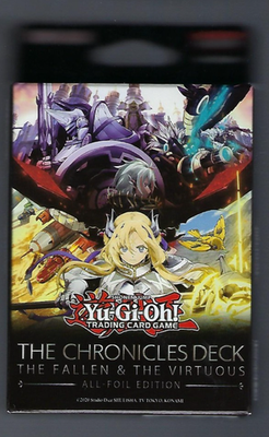 Yugioh The Chronicles Deck: The Fallen & The Virtuous 8 Decks | eBay