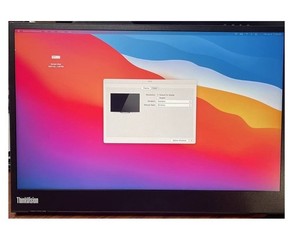 Lenovo Thinkvision M14 Portable Monitor | eBay