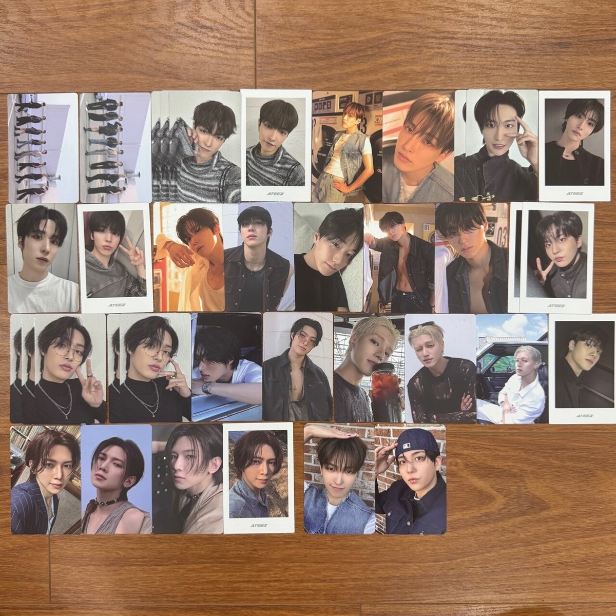 ATEEZ GOLDEN HOUR PART 3 LEMON DROP POCAABLUM PHOTOCARD POLA QR