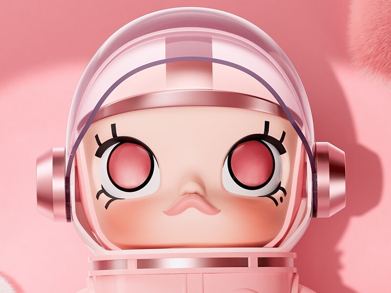 Pop Mart Mega Space Molly 400% Smitten Love Figure | eBay