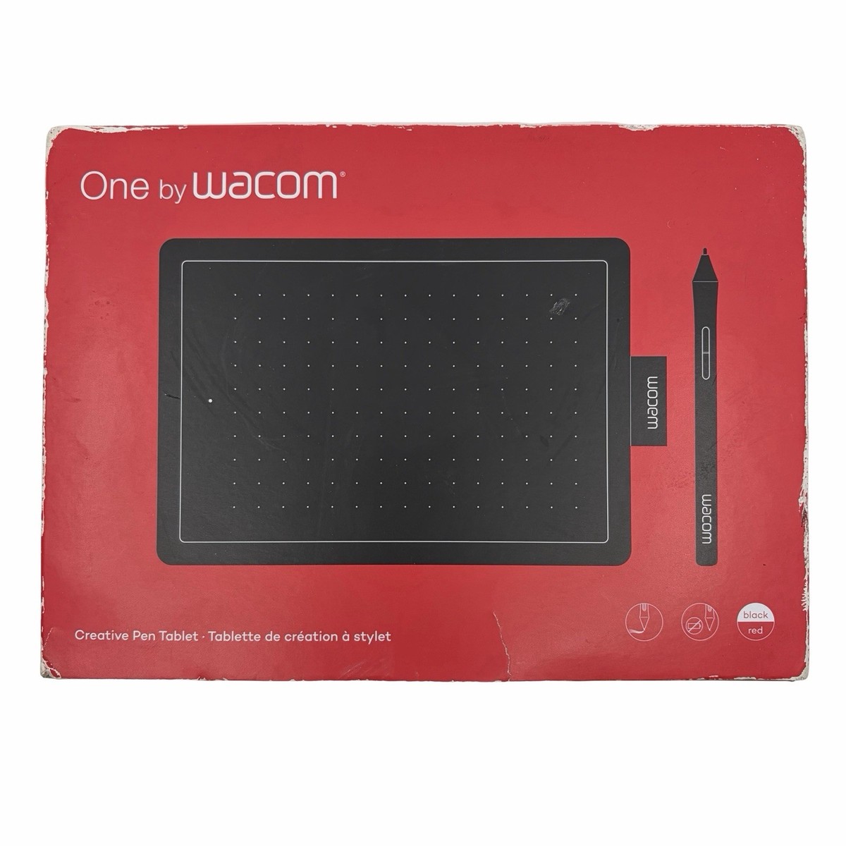 Wacom One by Wacom Creative Graphics Table wioth Pen, Black