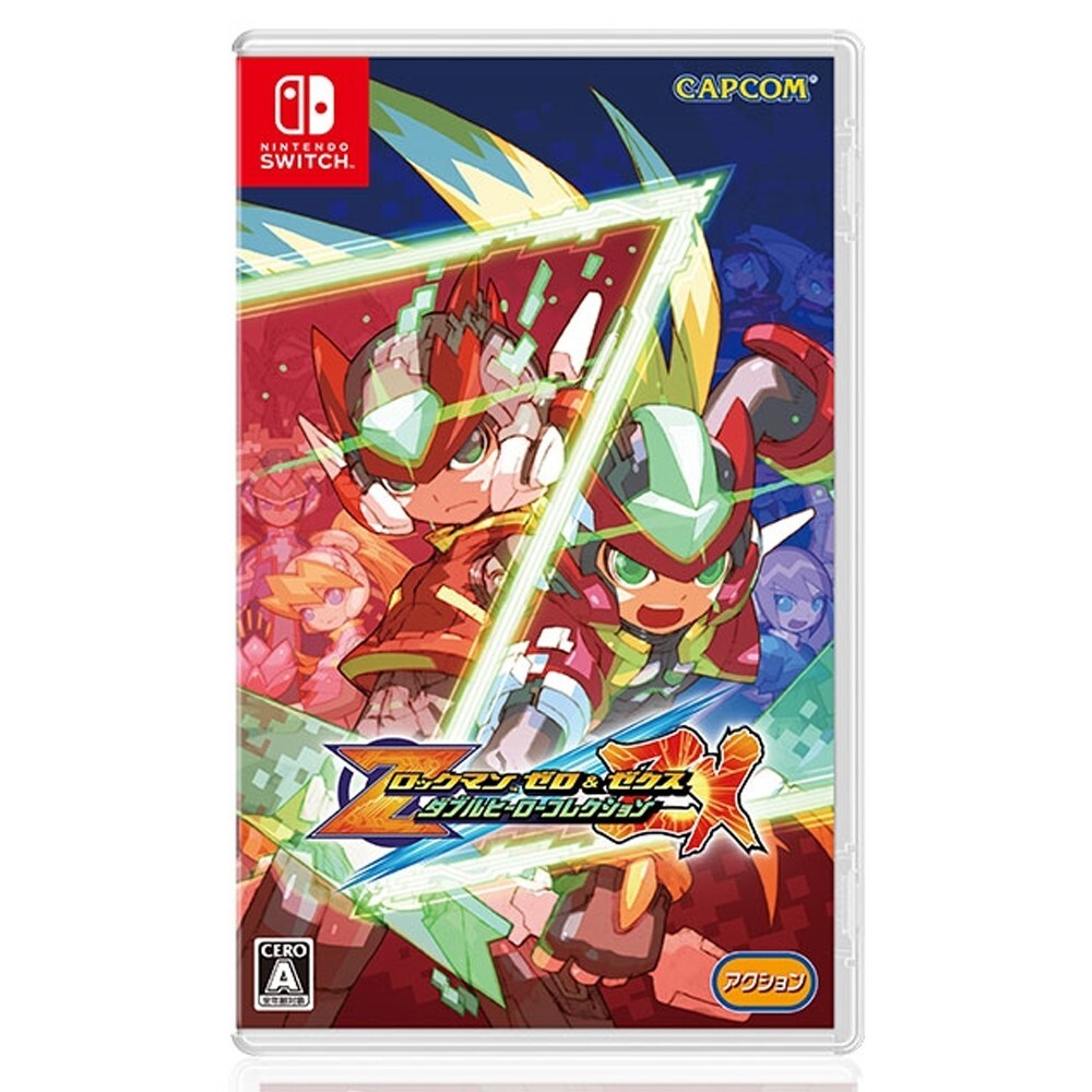Rockman Mega Man Zero ZX Legacy Collection Double Hero [English