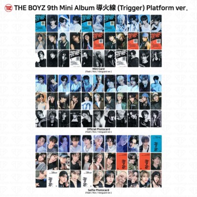 The Boyz 9th Mini Album 導火線 TRIGGER Platform Ver Official