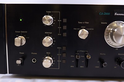 Vintage Sansui CA2000 PreAmplifier. Serviced! | eBay