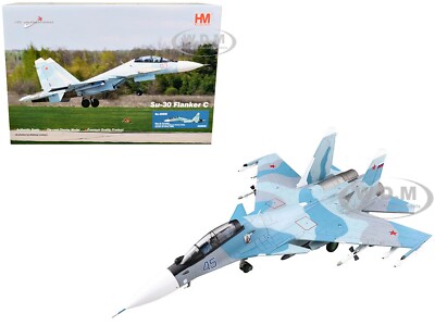 SUKHOI SU-30SM FLANKER H AIRCRAFT RUSSIAN AIR FORCE 1/72 BY HOBBY